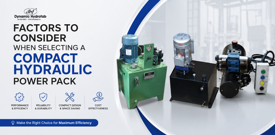 Compact hydraulic power pack