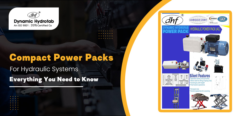 Compact Power Packs for Hydraulic Systems